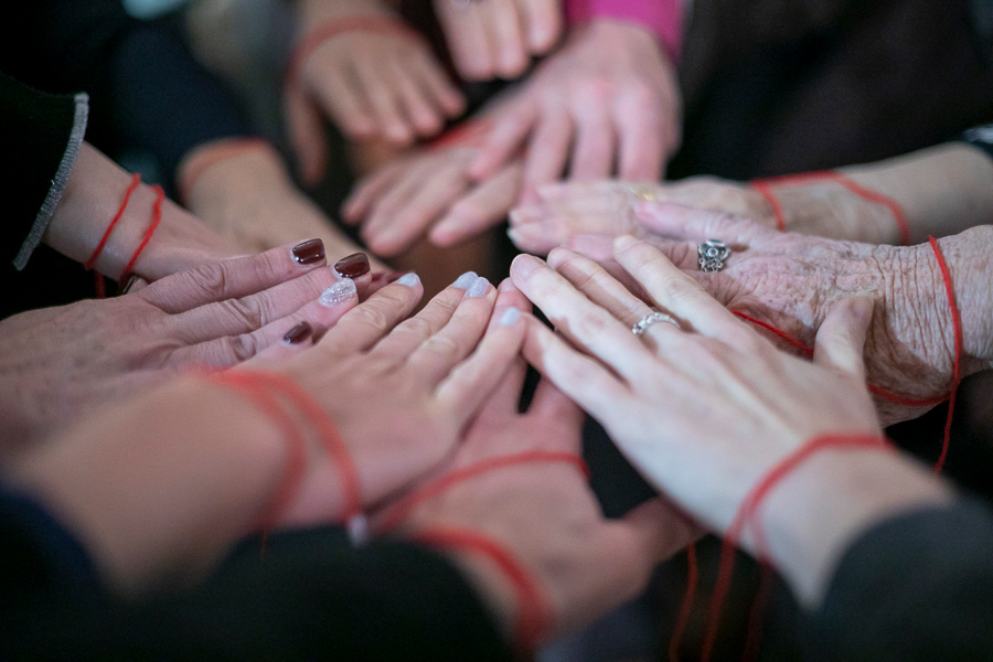 women's circle ceremony