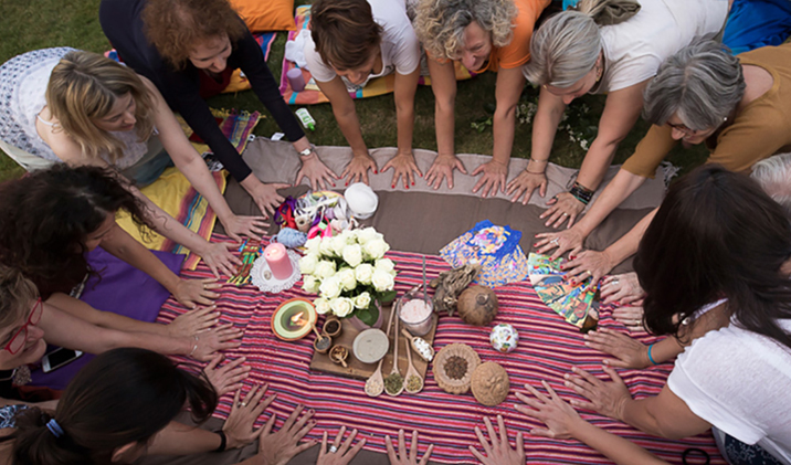 women's circle ceremony