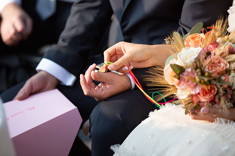 25-year wedding vow renewal ceremony