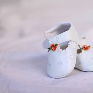 newborn shoes in Welcome Ceremony